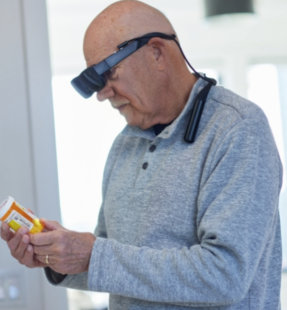 Blind Device Company unveils latest generation of assistive device for the legally blind