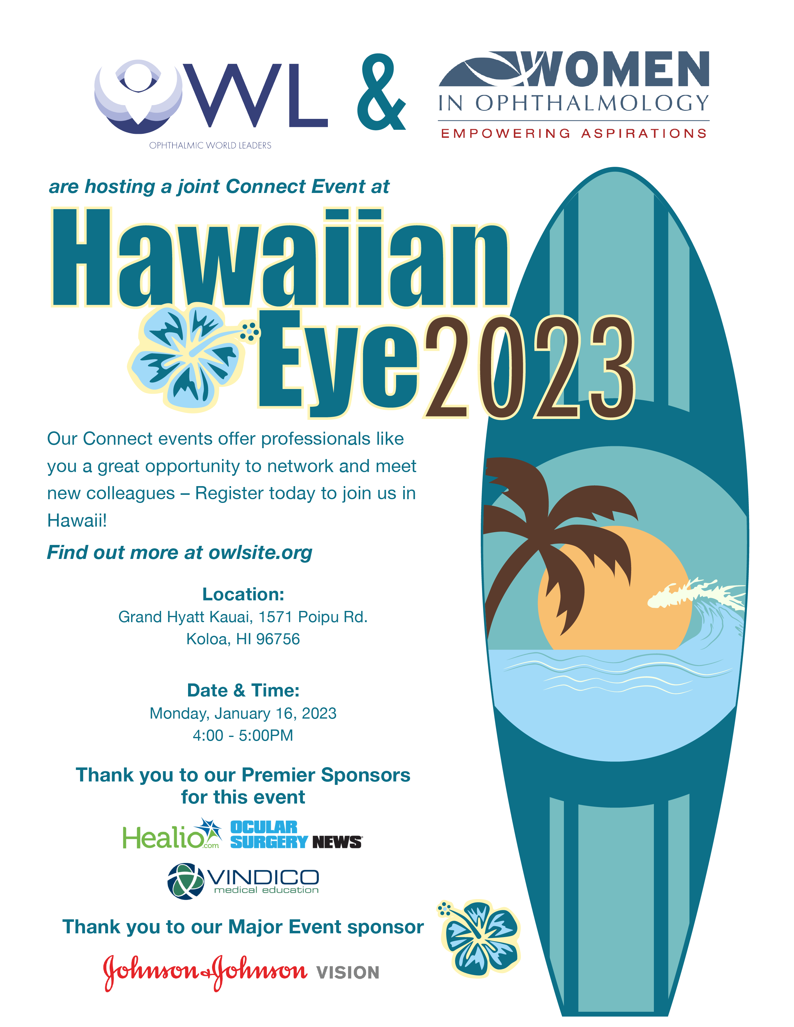 OWL, WIO co-host a networking reception during Hawaiian Eye