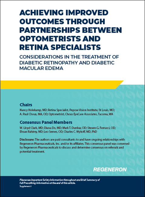 ACHIEVING IMPROVED OUTCOMES THROUGH PARTNERSHIPS BETWEEN OPTOMETRISTS AND RETINA SPECIALISTS