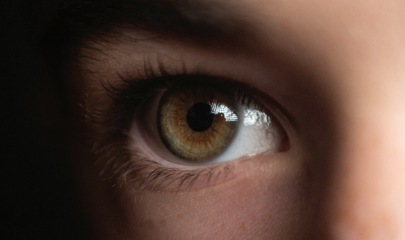 Pediatric eye patient