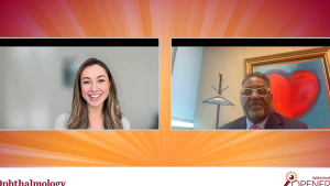 (Image credit: Ophthalmology Times) iOpeners: Joseph Coney, MD, champions ophthalmic advocacy with Nicole Bajic, MD