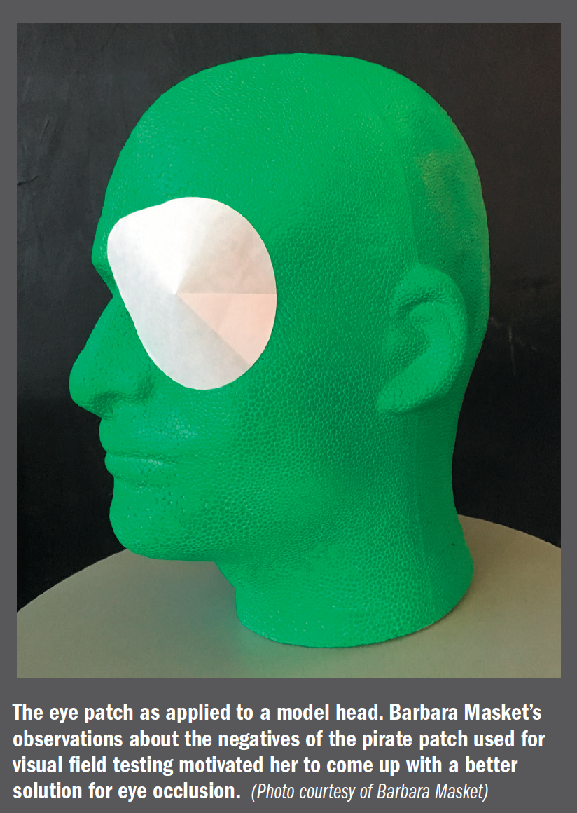 Disposable eye patch fills niche for improved occlusion option