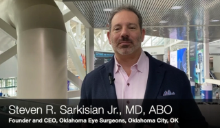 Steven R. Sarkisian, Jr., MD, ABO, speaks about glaucoma at the 2025 ASCRS annual meeting