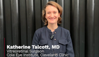 At the Association for Research in Vision and Ophthalmology (ARVO) meeting, Katherine Talcott, MD, a retina specialist at Cleveland Clinic, shared her findings on EYP-1901 (EyePoint Pharmaceuticals) in the phase 2 DAVIO study.