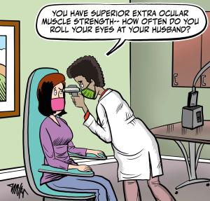 Eye roller wife 
