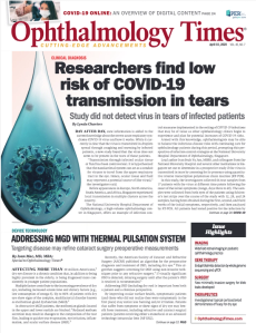 Ophthalmology Times: April 15, 2020