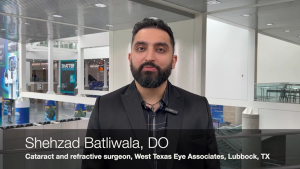 Shehzad Batliwala, DO, aka Dr. Shehz, discussed humanitarian ophthalmology and performing refractive surgery in low-resource, high-risk areas at the ASCRS Foundation Symposium.