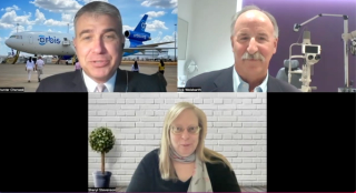 Orbis in-person training takes flight once again