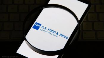 A phone with the United States Food and Drug Administration (FDA) website pulled up and the FDA logo visible. Concept image for Epion Therapeutics fast track designation for corneal cross-linking EpiSmart system. Image credit: ©Luciano Luppa – stock.adobe.com