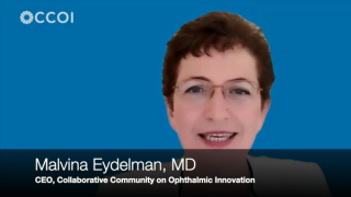 (Image credit: Ophthalmology Times) CCOI's new CEO Malvina Eydelman, MD, outlines her mission and vision for the organization