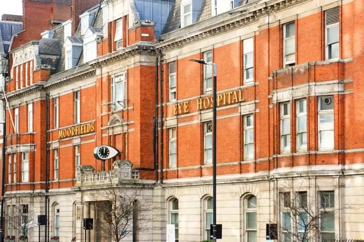 (Image courtesy Moorfields Eye Hospital) (Image courtesy Moorfields Eye Hospital)
