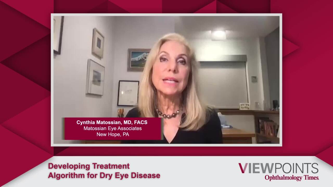 Developing Treatment Algorithm for Dry Eye Disease.