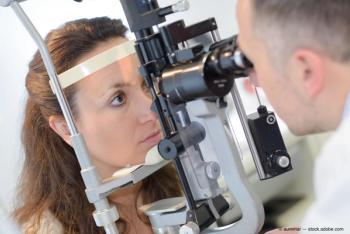 checking eye for infection