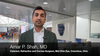 (Image credit: Ophthalmology Times) ASCRS 2025: Amar Shah, MD, on why hyperosmolar tear film before and after cataract surgery matters