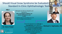 Blog: Pearls about the diagnosis, treatment of visual snow syndrome