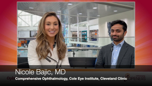 (Image credit: Ophthalmology Times) iOpeners with Nicole Bajic, MD