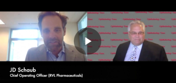 JD Schaub, chief operating officer at RVL Pharmaceuticals, shares what lingers on his mind in the ophthalmic field at the end of the day.