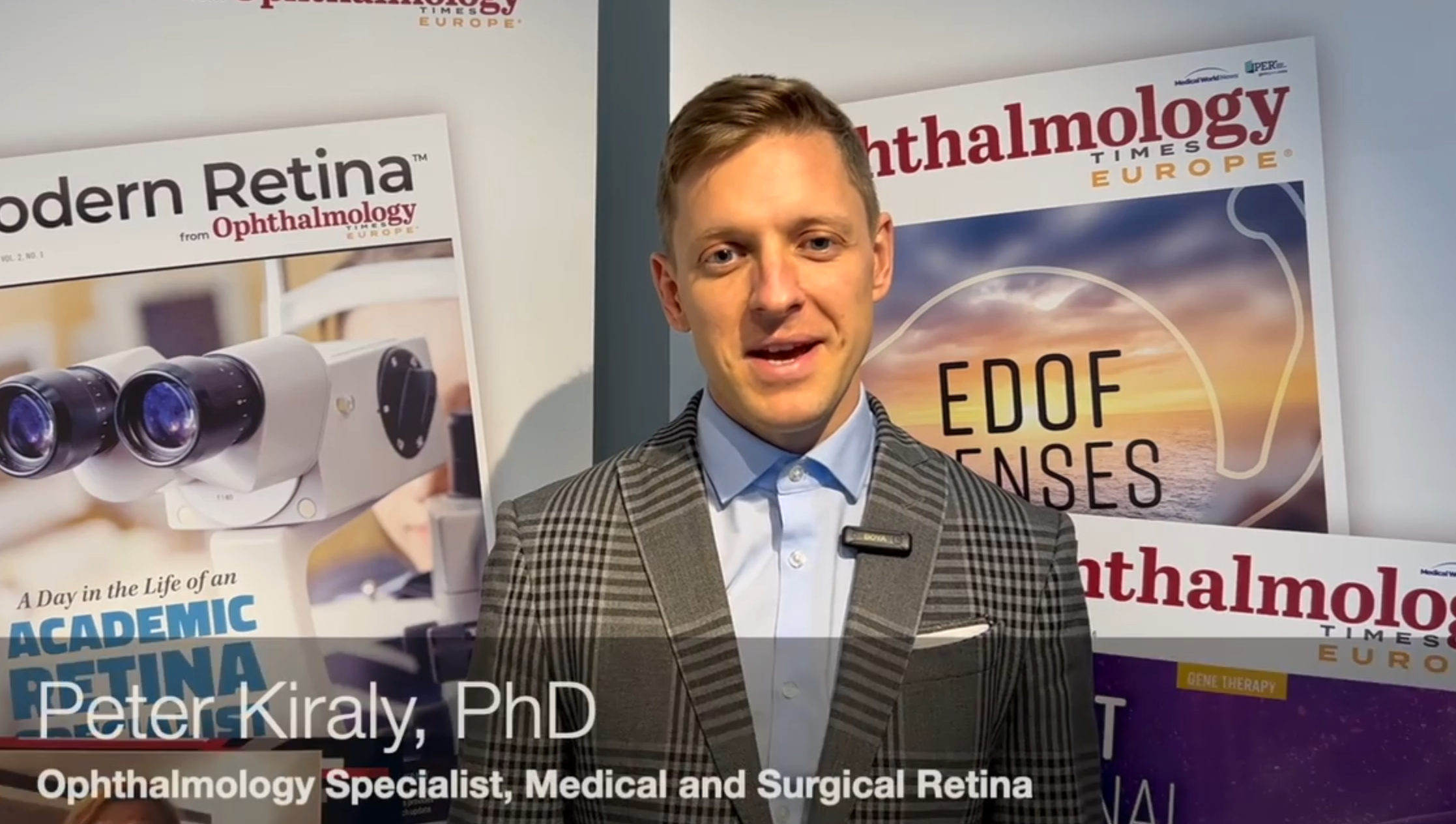 Q&A: Peter Kiraly the value of the EBO course and exam at EURETINA 2025