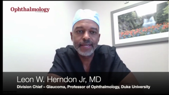 (Image credit: Ophthalmology Times) AGS 2025: Two-year data of bio-interventional cyclodialysis with scleral allograft with Leon W. Herndon Jr, MD