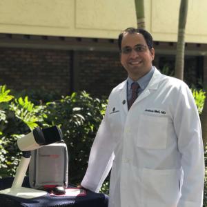 Home-use AMD device increases efficacy of chair time, patient monitoring