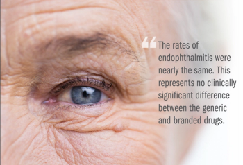 Research: Similar endophthalmitis rates for generic, branded topical antibiotics