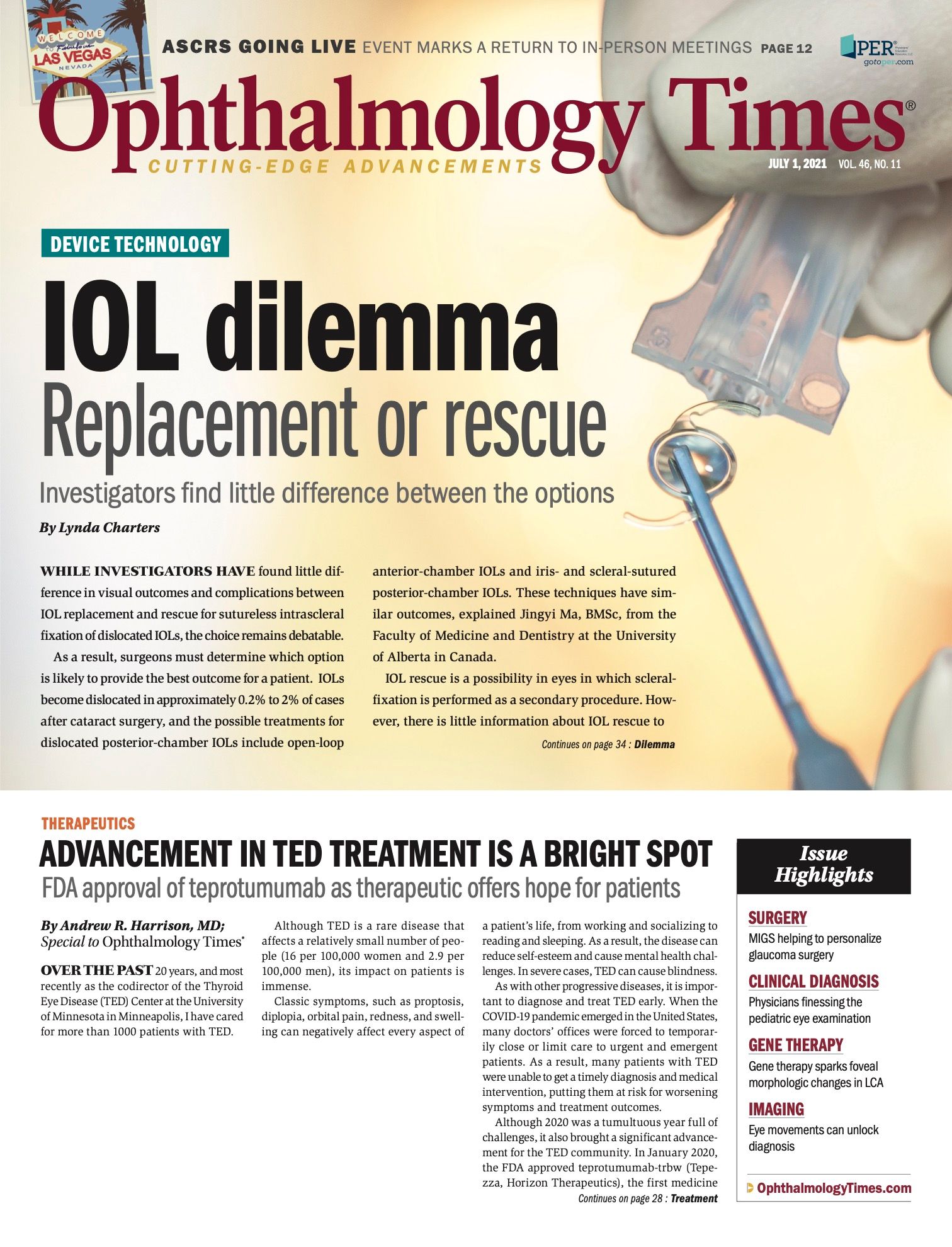 Er Ol Inj Advancements with preloaded IOL injectors