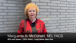 (Image credit: Ophthalmology Times) ASCRS 2026: Marguerite B. McDonald, MD, FACS, on glueless, sutureless pterygium surgery outcomes