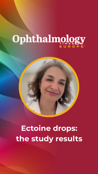 Ectoine eye drops improve tear breakup time in dry eye