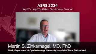 Martin Zinkernagel, MD, PhD, speaks about the ASRS sustainability expert panel