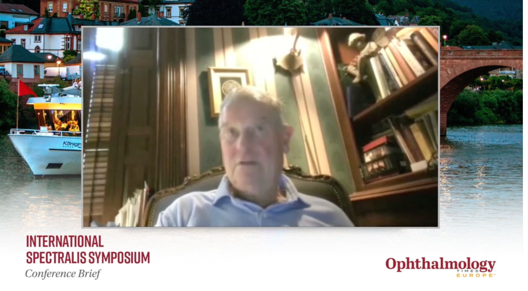 Robert Sergott, MD, describes fluorescence lifetime imaging ophthalmoscopy (FLIO) and the International SPECTRALIS Symposium – And Beyond (ISS) in Heidelberg, Germany.