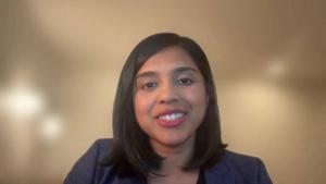 Durga Borkar, MD, a vitreoretinal surgeon at Duke University, speaks about avacincaptad pegol for geographic atrophy treatment, the topic of her American Academy of Ophthalmology (AAO) presentation.