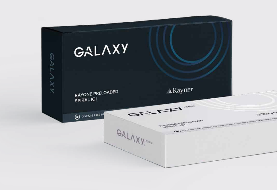 Rayner announces launch of RayOne Galaxy spiral IOL | Ophthalmology ...