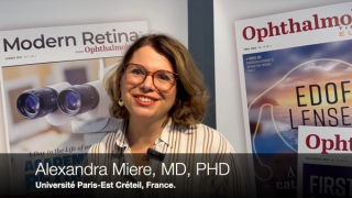 Editorial advisory board member Alexandra Miere, MD, PhD, speaks about the ACTOR and HERMES studies at the 2025 European Society of Retina Specialists (EURETINA) Congress