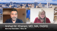 Arshad M. Khanani, MD, MA, FASRS, shares GA results from the GATHER2 extension trial during the 2025 American Academy of Ophthalmology meeting