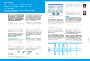 Femto-LASIK treatment for myopia and presbyopia using a non-linear aspheric ablation profile and micro-monovision
