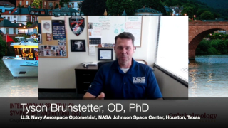 Tyson Brunstetter, OD, PhD, a US Navy Aerospace Optometrist at the NASA Johnson Space Center in Houston, Texas, shares key takeaways from his keynote at the International SPECTRALIS Symposium (ISS)