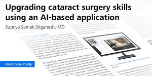 Upgrading cataract surgery skills –  Unlocking the full potential of surgical video review using an AI-based application