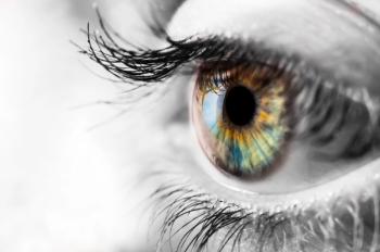 Close up picture of person's eye