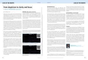From skepticism to clarity and focus: A family’s PRESBYOND experience