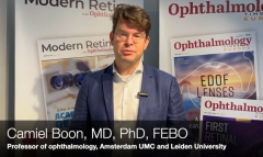 Camiel Boon, MD, PhD, FEBO, speaks about central serous chorioretinopathy at EURETINA 2025