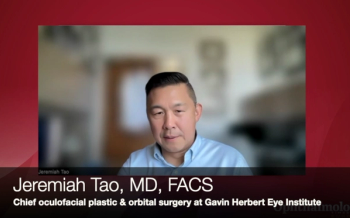 Jeremiah Tao, MD, FACS, discusses his Egyptian Ophthalmological Society keynote, which focused on risk management and avoiding surgical complications in oculofacial surgery