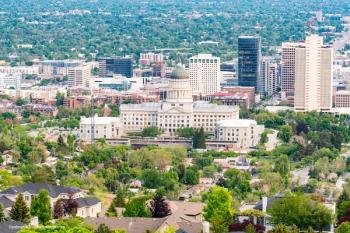 An image of Salt Lake City. Historic downtown area. Concept image for 2025 Association for Research in Vision and Ophthalmology (ARVO). Image credit: ©pabrady63 – stock.adobe.com