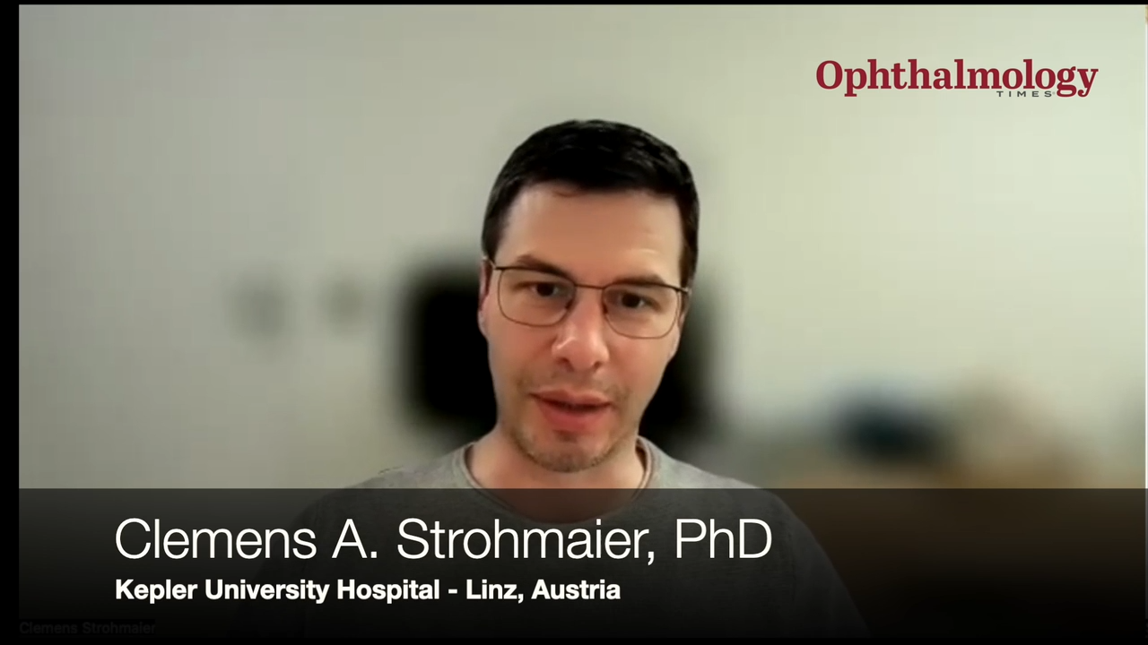 (Image credit: Ophthalmology Times Europe) AGS 2025: Clemens Strohmaier, PhD, on improving aqueous humour outflow following excimer laser trabeculostomy