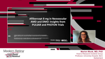 Marion Munk, MD, PhD, presenting slides