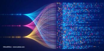 Three streams of binary code appear commingled on a computer screen.  Image credit: ©NicoElNino – stock.adobe.com