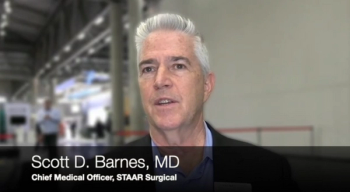 Scott D Barnes, MD, CMO of STAAR Surgical
