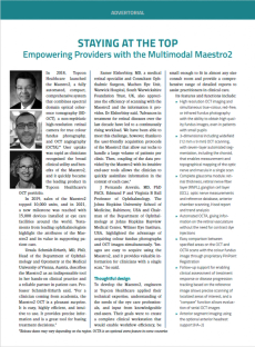 Staying at the top: Empowering Providers with the Multimodal Maestro2
