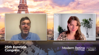 Jay Chhablani, MD, shares late-breaking data from the ArMaDa trial, investigating gene therapy for Geographic Atrophy and dry age-related macular degeneration, at EURETINA