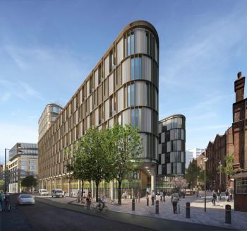 Oriel exterior view - architectural impression. Image courtesy of Moorfields Eye Charity.