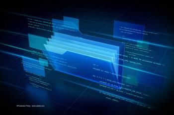 A digital folder open on a computer screen. Image credit: ©Production Perig – stock.adobe.com